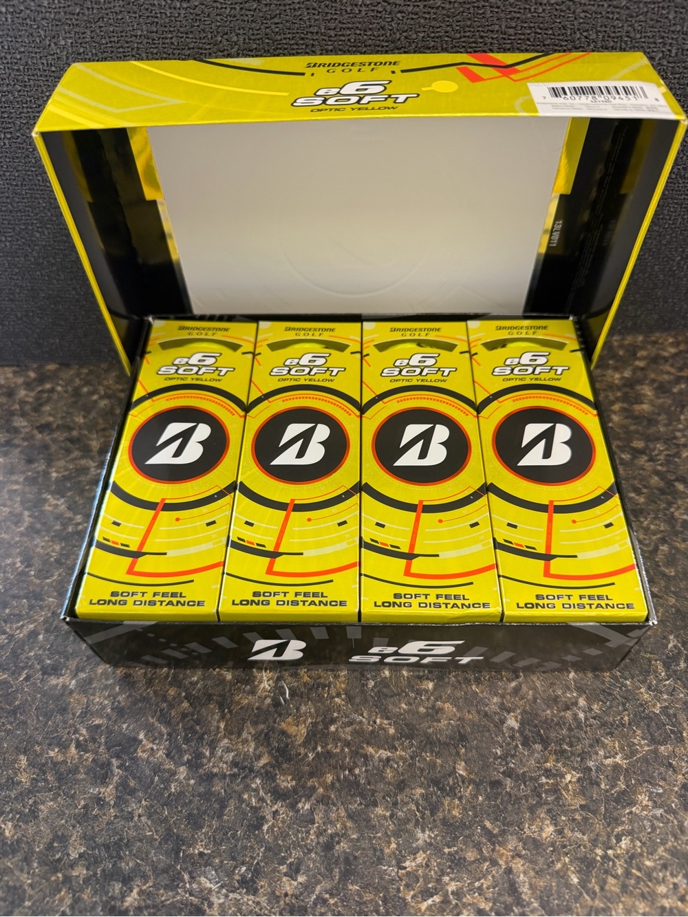 Bridgestone e6 Soft Golf Balls - Yellow (12 Pack)